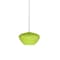 Besa Lighting Peri Cord Pendant, Chartreuse, Satin Nickel Finish, 1x50W Halogen 1XT-541035-SN - alternate 1